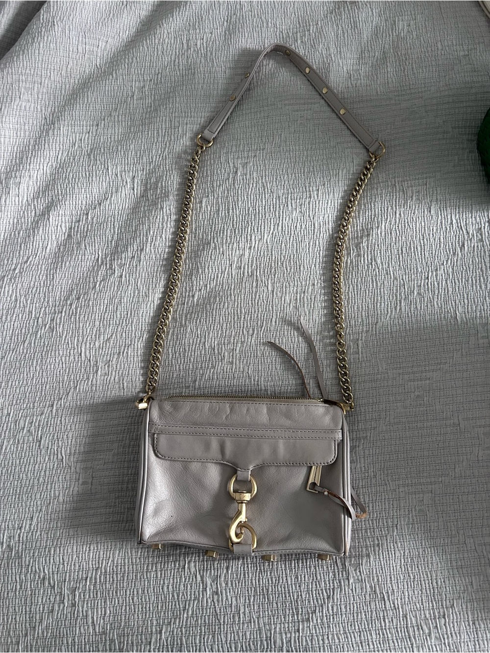 Rebecca Minkoff Shoulder Bag in Light Gray